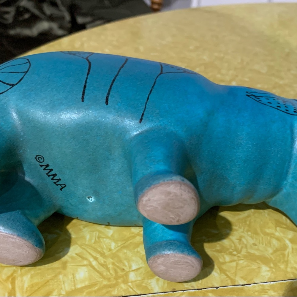 Metropolitan Museum of Art MMA Egyptian Blue William the Hippo - Picture 3 of 4